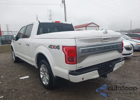 2016 Ford F-150 Platinum из США, поврежденный, VIN 1FTEW1EG6GFB95822